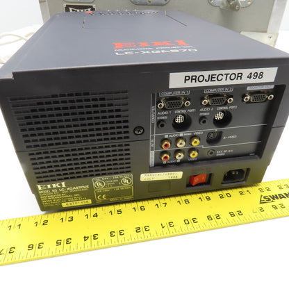 Eiki LC-XGA970 Multimedia Video Projector 100/120V 50/60Hz W/ Case & Cables