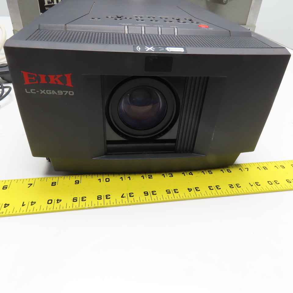 Eiki LC-XGA970 Multimedia Video Projector 100/120V 50/60Hz W/ Case & Cables