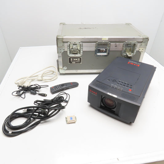 Eiki LC-XGA970 Multimedia Video Projector 100/120V 50/60Hz W/ Case & Cables