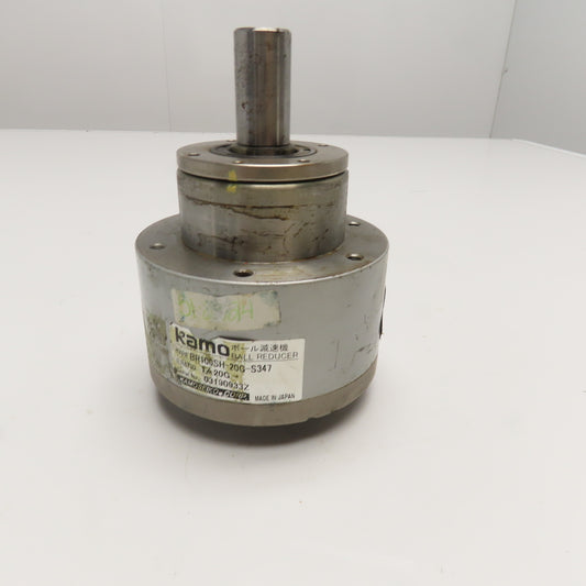 Kamo BR100SH-20G-S347 20:1 Ball Reducer 14mm Input Shaft 20mm Output