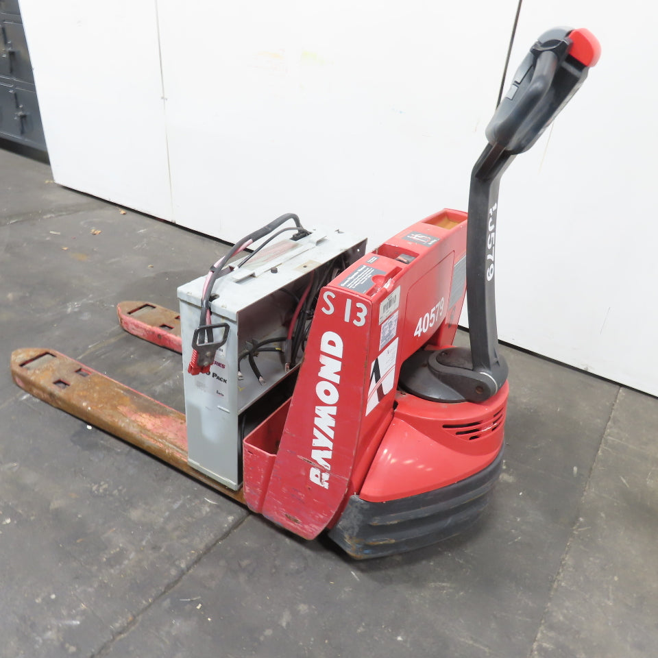 Raymond 102T-F45L 4500Lb Cap 24V Electric Walkie Pallet Jack 487HR No Battery