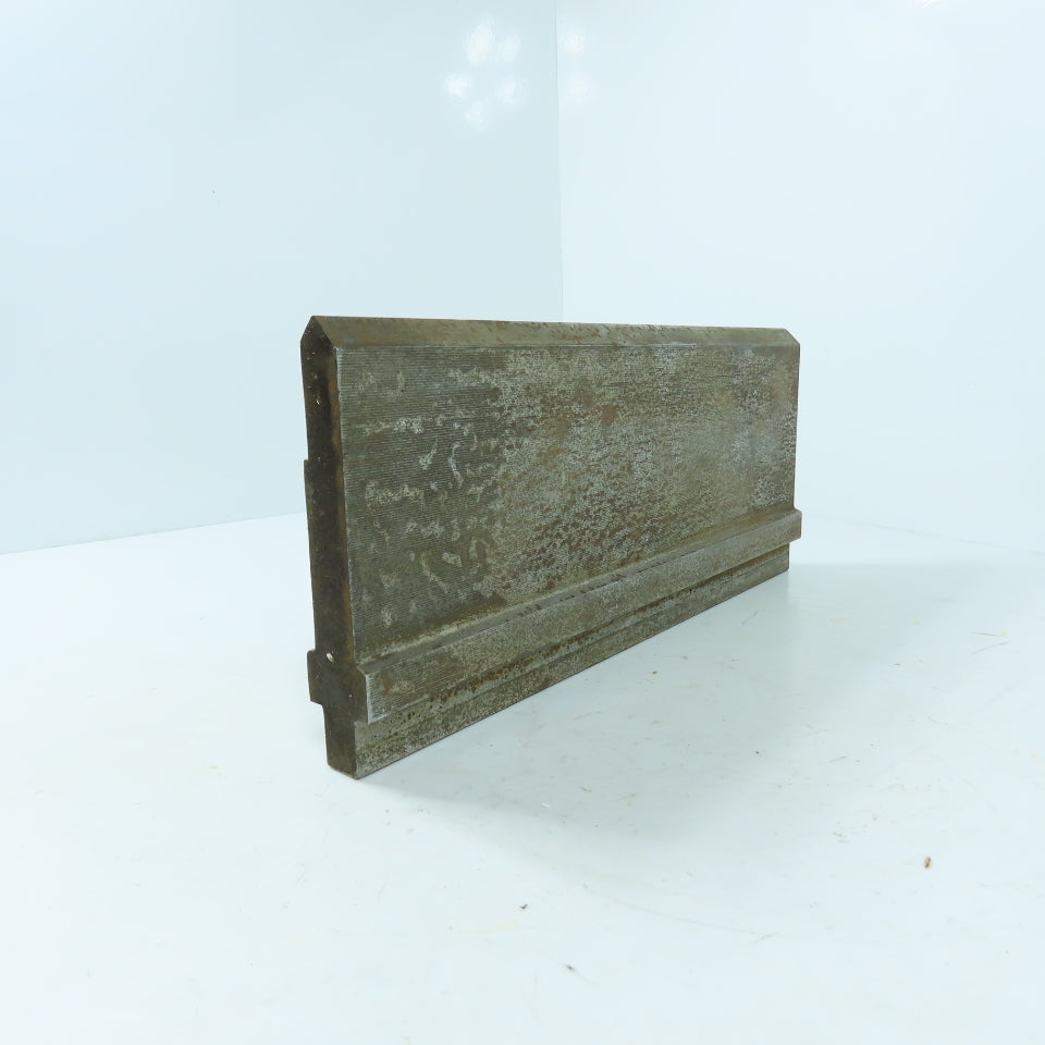10" Long 90° V-Forming Press Brake Die Punch 3-5/8" H 1/2" Thick 1/2" Tang