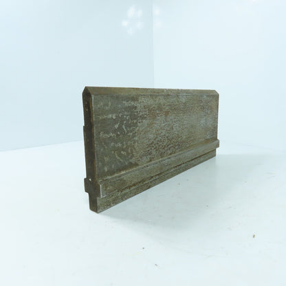 10" Long 90° V-Forming Press Brake Die Punch 3-5/8" H 1/2" Thick 1/2" Tang