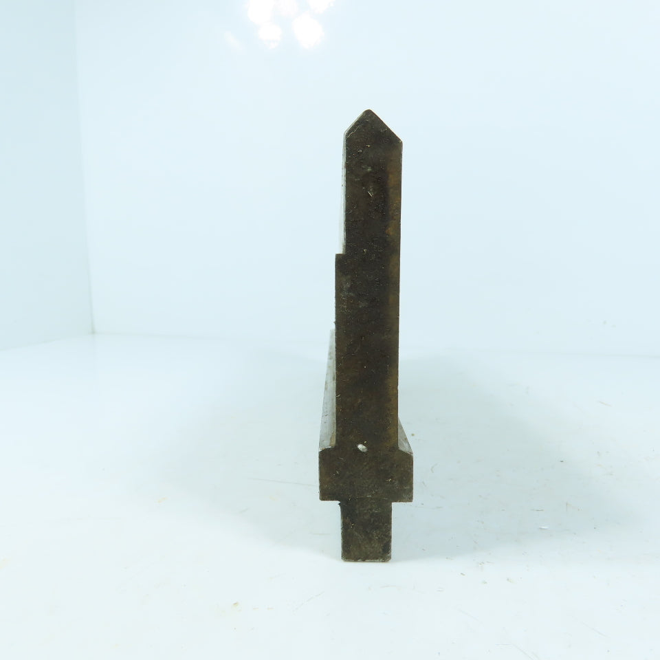 10" Long 90° V-Forming Press Brake Die Punch 3-5/8" H 1/2" Thick 1/2" Tang