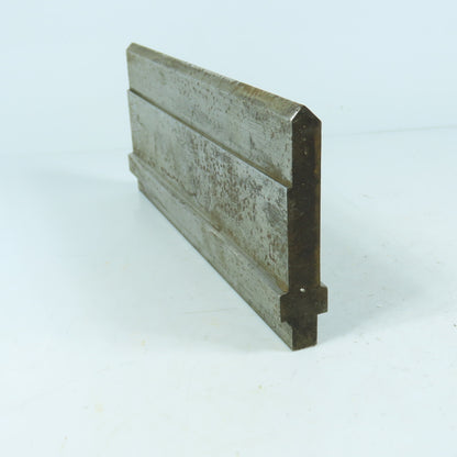 10" Long 90° V-Forming Press Brake Die Punch 3-5/8" H 1/2" Thick 1/2" Tang