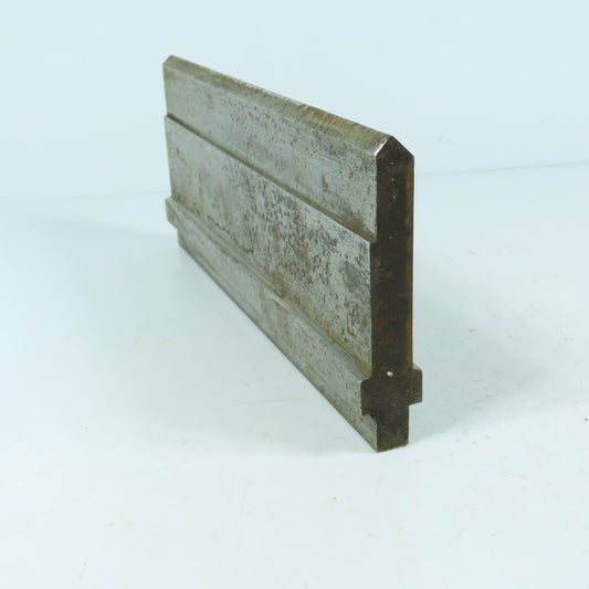 10" Long 90° V-Forming Press Brake Die Punch 3-5/8" H 1/2" Thick 1/2" Tang