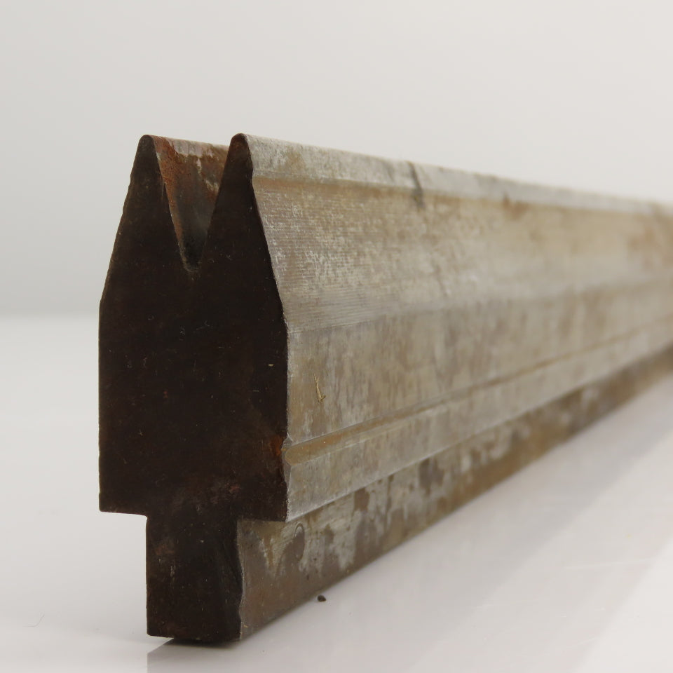 36-3/4" Long 90° V-Forming Angle Press Brake Die Block 2"H 1/2" Tang