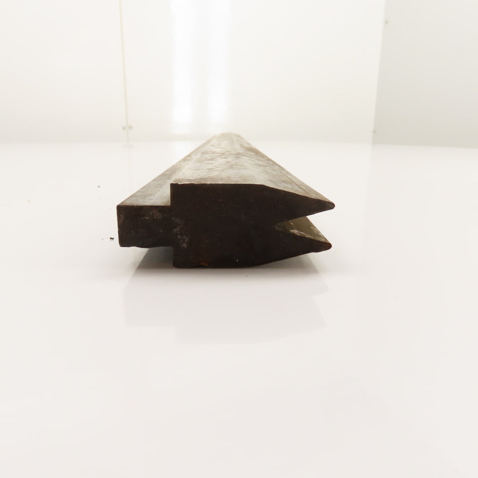 36-3/4" Long 90° V-Forming Angle Press Brake Die Block 2"H 1/2" Tang