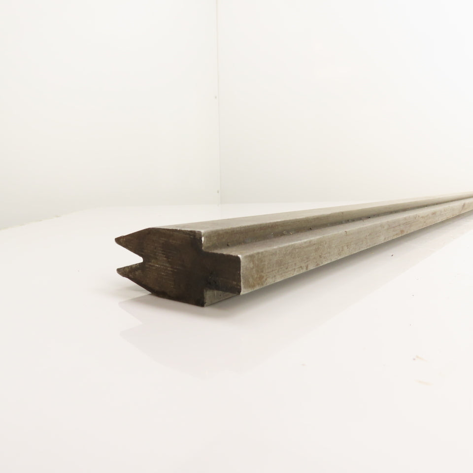 36-1/2" Long 90° V-Forming Angle Press Brake Die Block 2"H 1/2" Tang