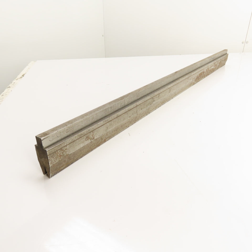 36-1/2" Long 90° V-Forming Angle Press Brake Die Block 2"H 1/2" Tang