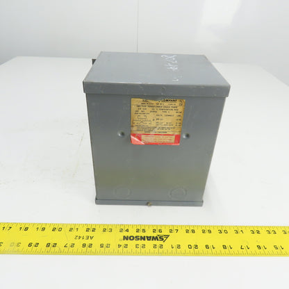 Square D 2S7FIS 2KVa Dry Type Transformer 1Ph 208V Pri 120/240V Sec