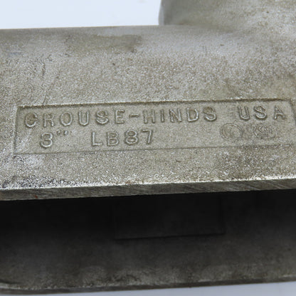 Crouse Hinds LB87 3" Threaded Conduit Body LB