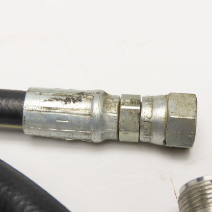 Parker 1/4" (-6) JIC Female Swivel Fitted Hydraulic Hose Assembly 3000PSI 73"