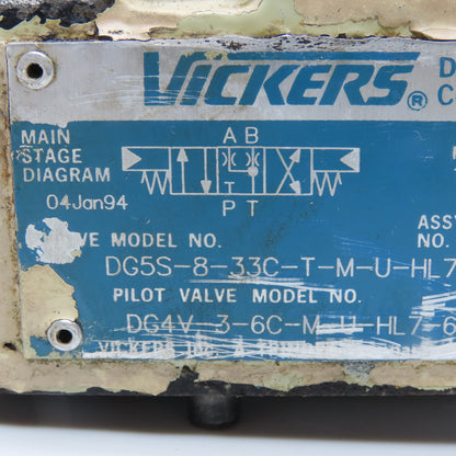 Vickers DG5S-8-33C-T-M-U-HL7-40 Directional Control Valve