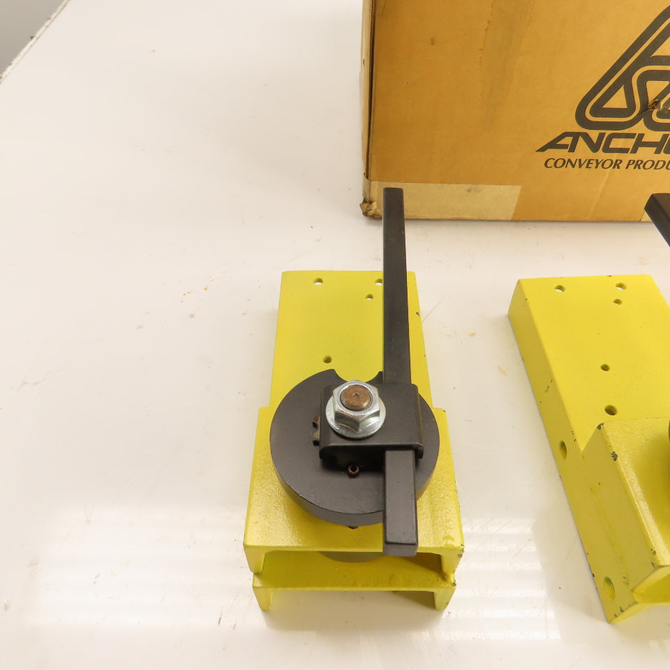 Anchor Conveyor Products Spring Loaded Fixture Clamps W/Hardware Lot Of 3