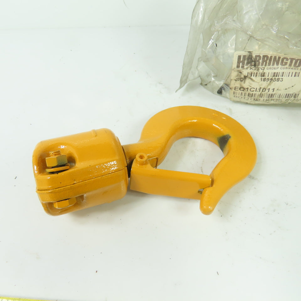 Harrington Kito EQ1CI1011 Steel Bottom Hook NEW