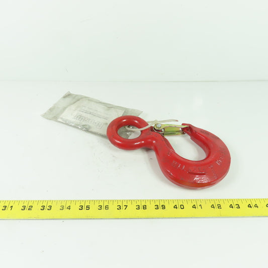 Crosby 29WP88 3 Ton 6000LB Carbon Steel Swing Hook Red USA