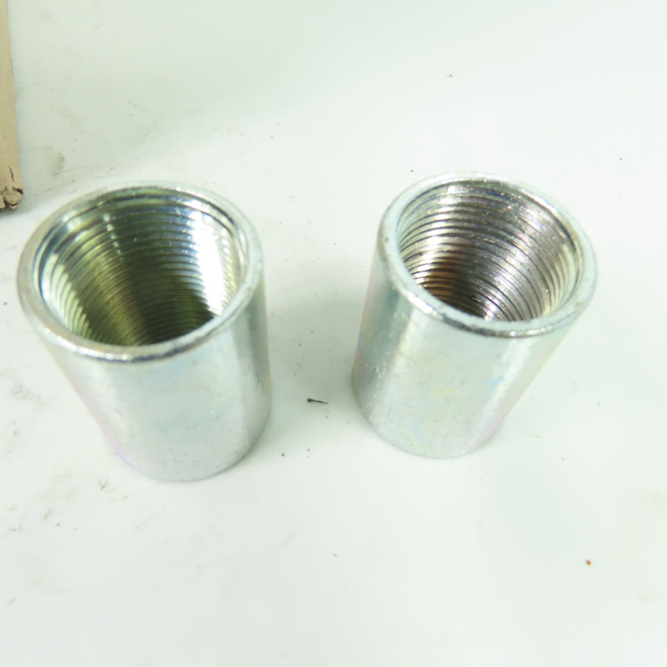 Conduit Pipe Products 3/4" Galvanized Conduit Coupling 1-5/8" Tall Lot Of 46