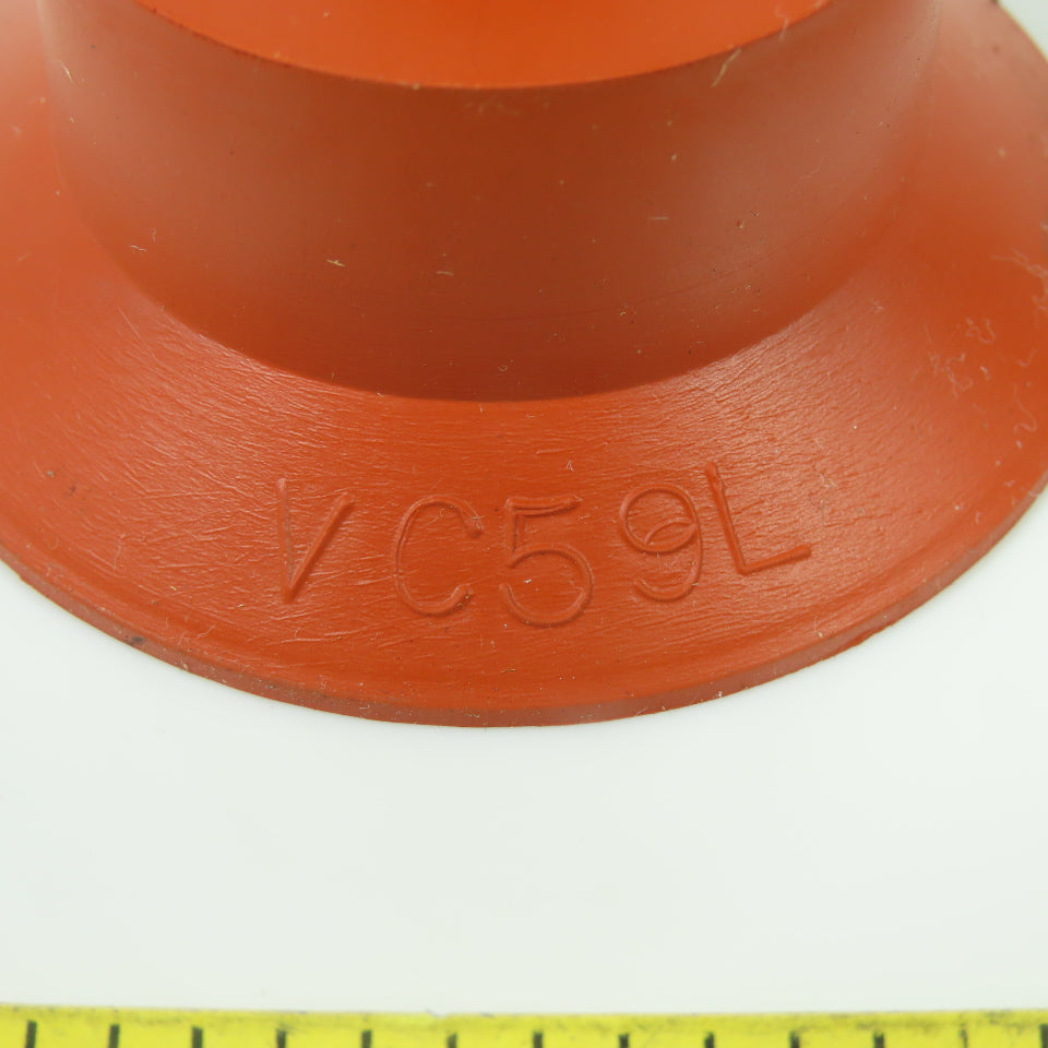 VC59L Bellows Vacuum Cup 58mm OD Lot Of 2