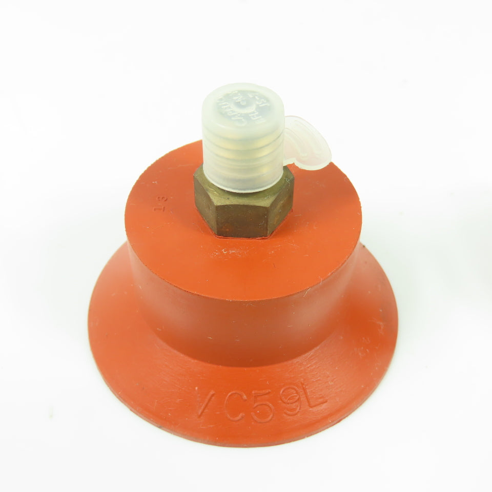 VC59L Bellows Vacuum Cup 58mm OD Lot Of 2