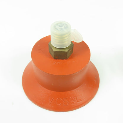 VC59L Bellows Vacuum Cup 58mm OD Lot Of 2