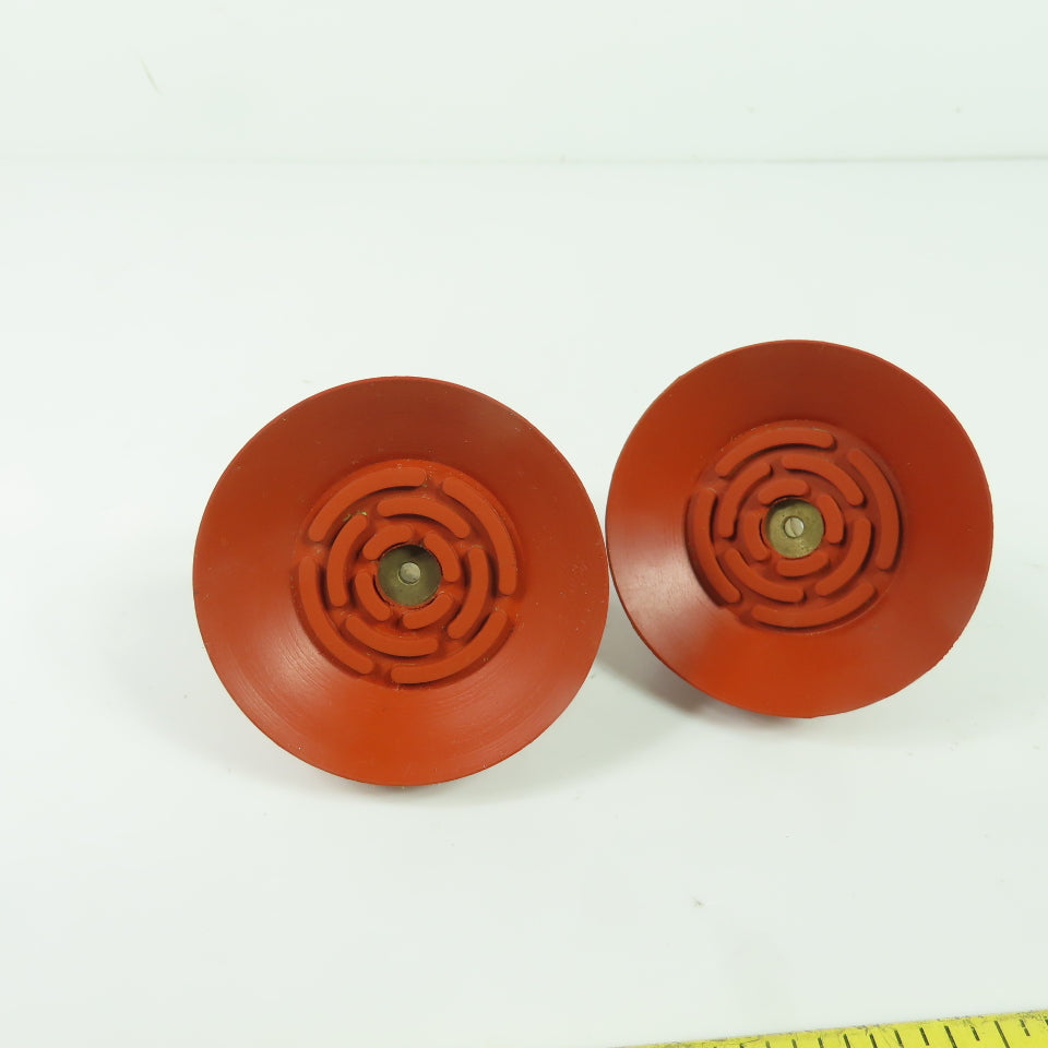 VC59L Bellows Vacuum Cup 58mm OD Lot Of 2