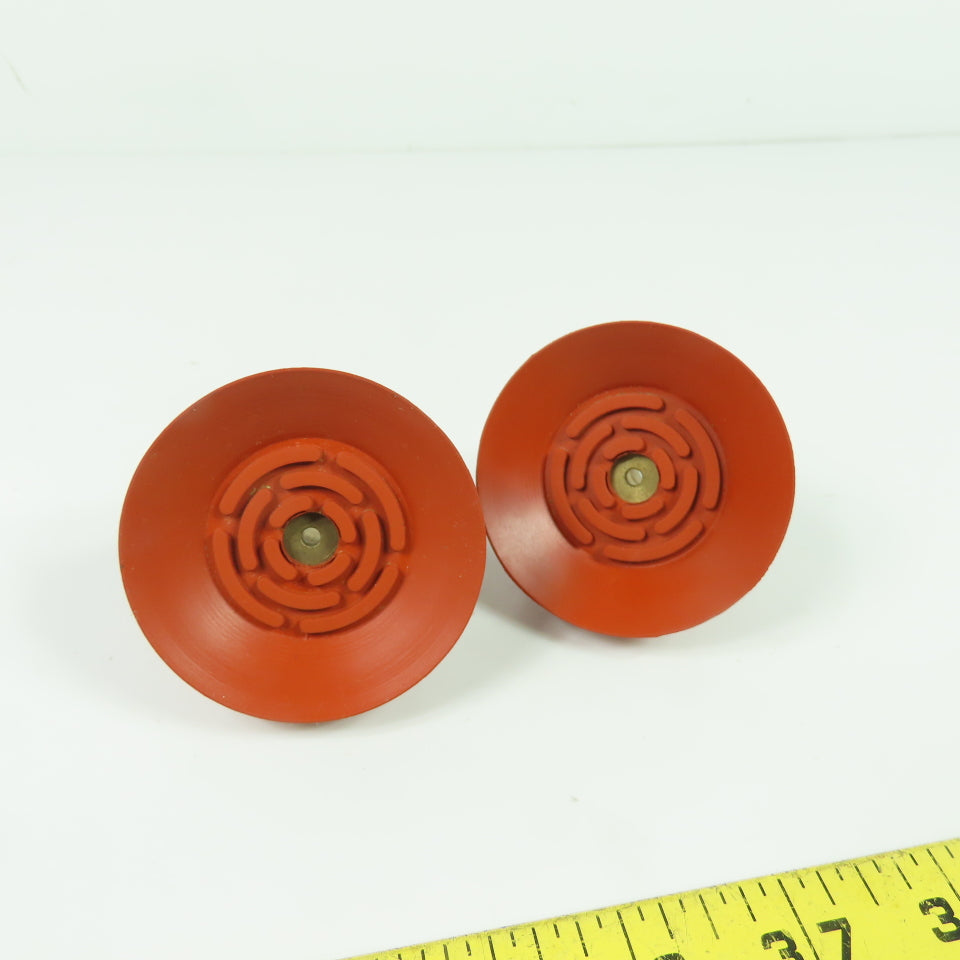 VC59L Bellows Vacuum Cup 58mm OD Lot Of 2