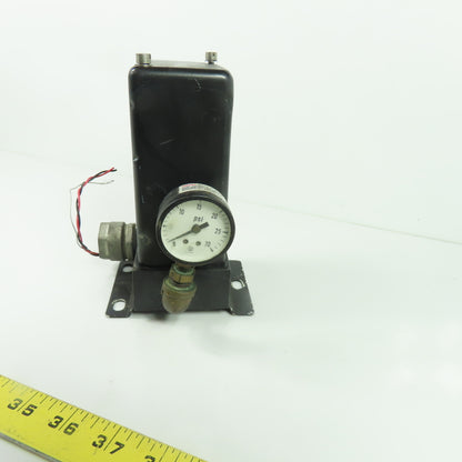 Brandt Pi-CPT 2111 Current To Pressure Transducer4-20mA 6-30PSI Out 35PSIG Supp.
