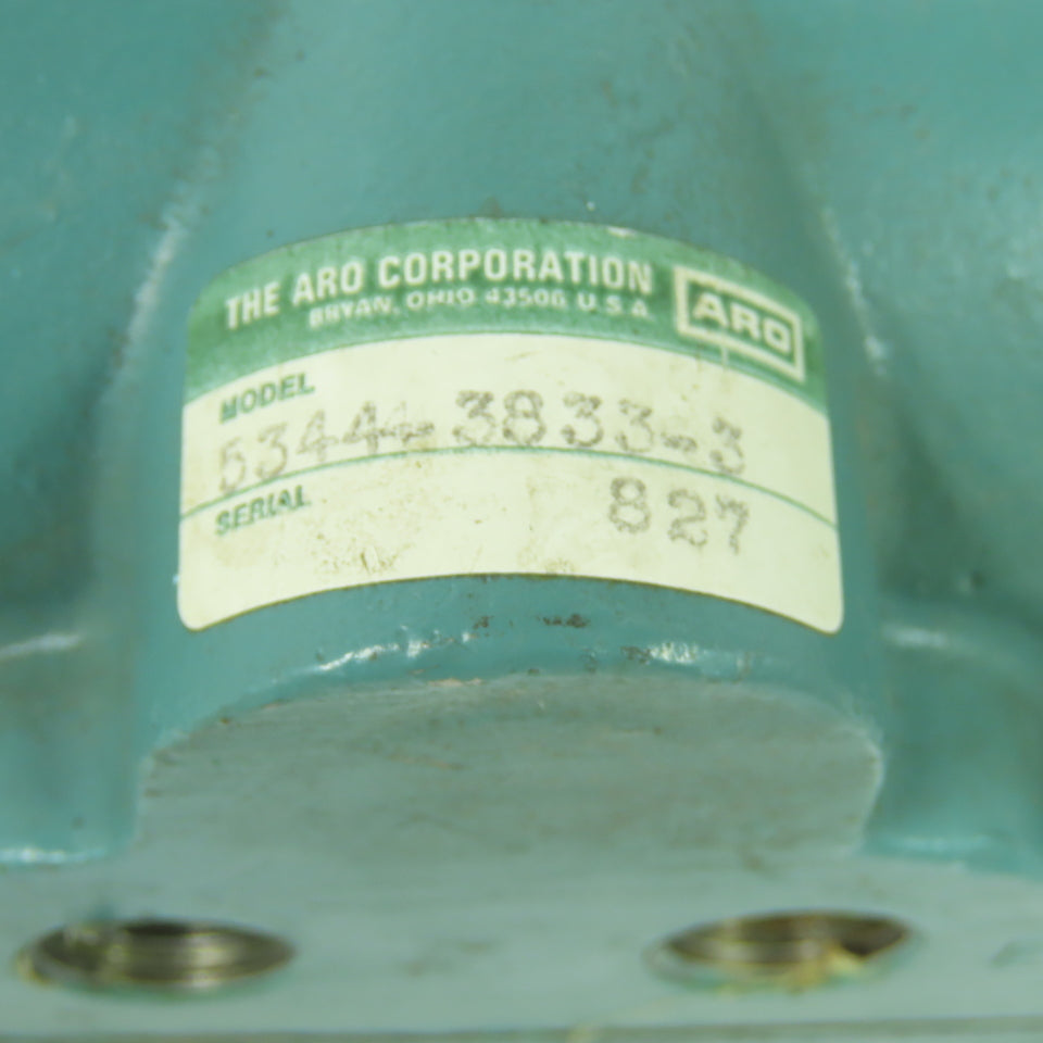 Aro 5344-3833-3 Solenoid Valve Manifold 60V AC Coil 3/8" NPT