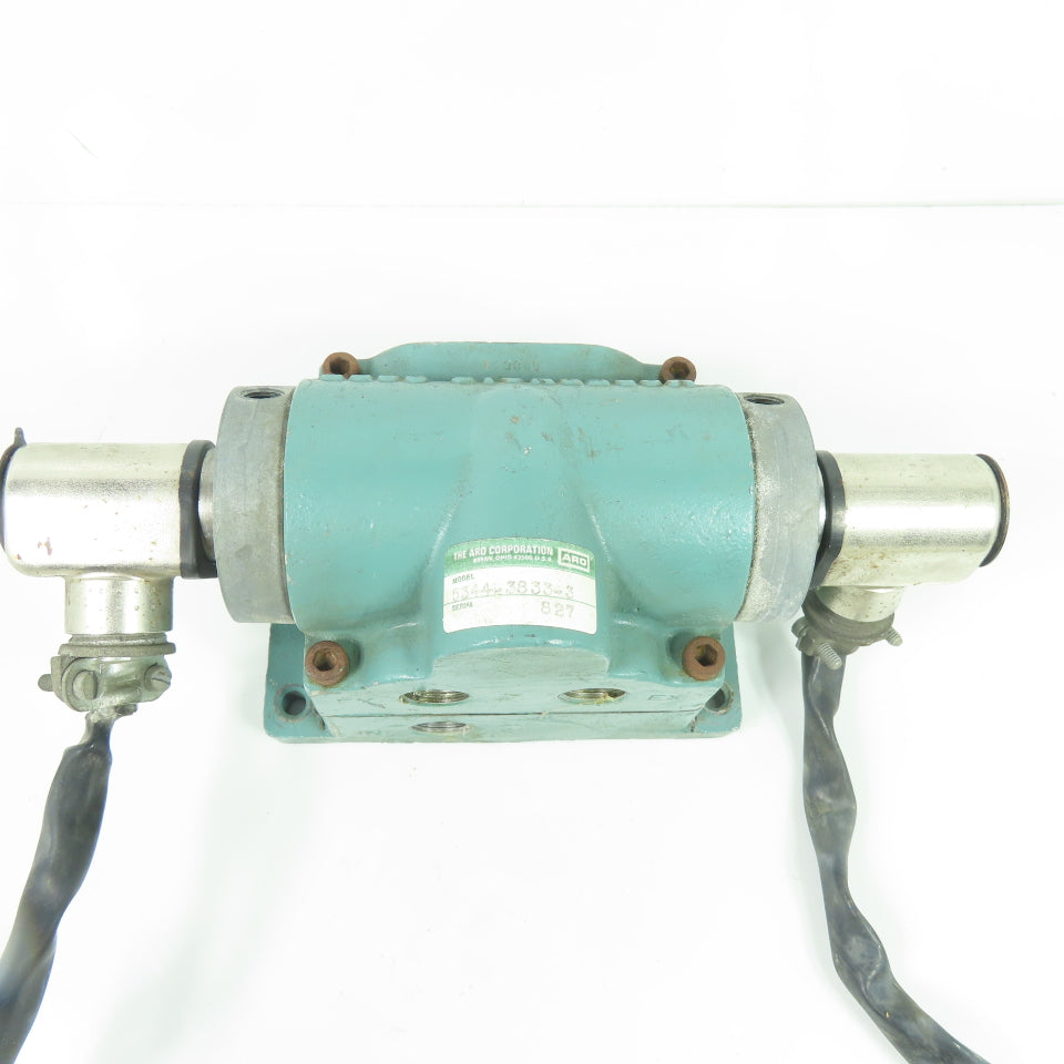 Aro 5344-3833-3 Solenoid Valve Manifold 60V AC Coil 3/8" NPT