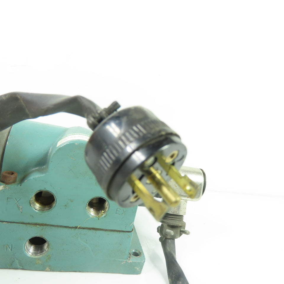 Aro 5344-3833-3 Solenoid Valve Manifold 60V AC Coil 3/8" NPT