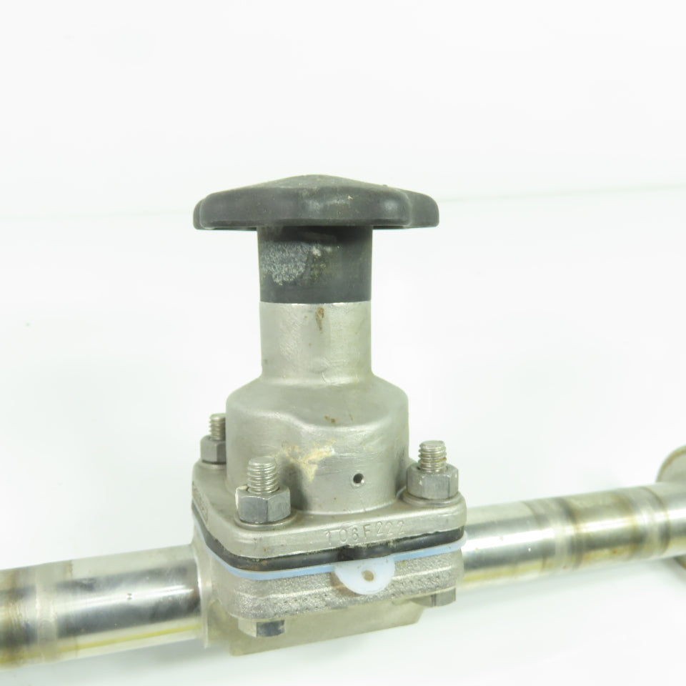 ITT 2360 1" Manual Diaphragm Valve 13-1/2" OAL