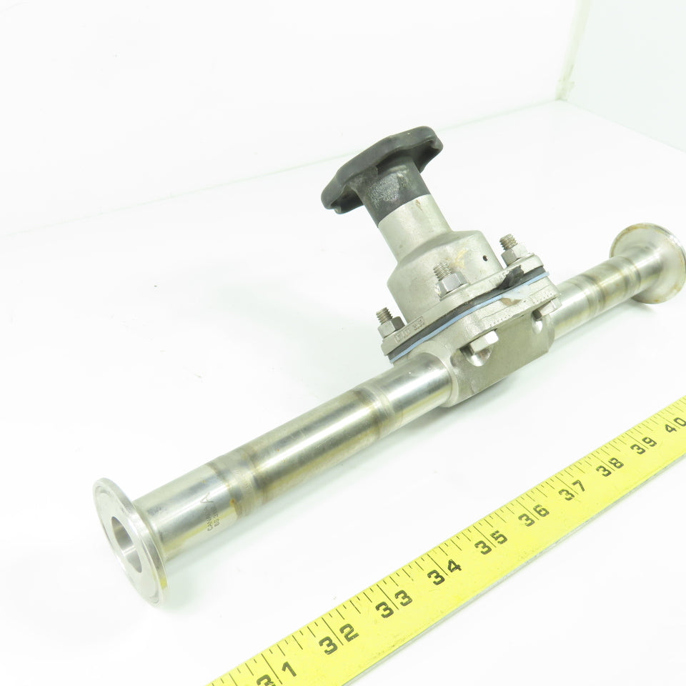 ITT 2360 1" Manual Diaphragm Valve 13-1/2" OAL