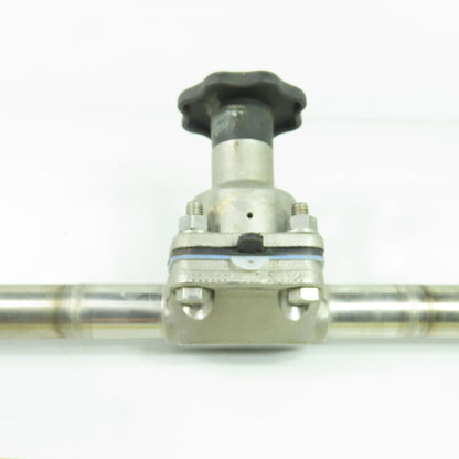 ITT 2360 1" Manual Diaphragm Valve 13-1/2" OAL
