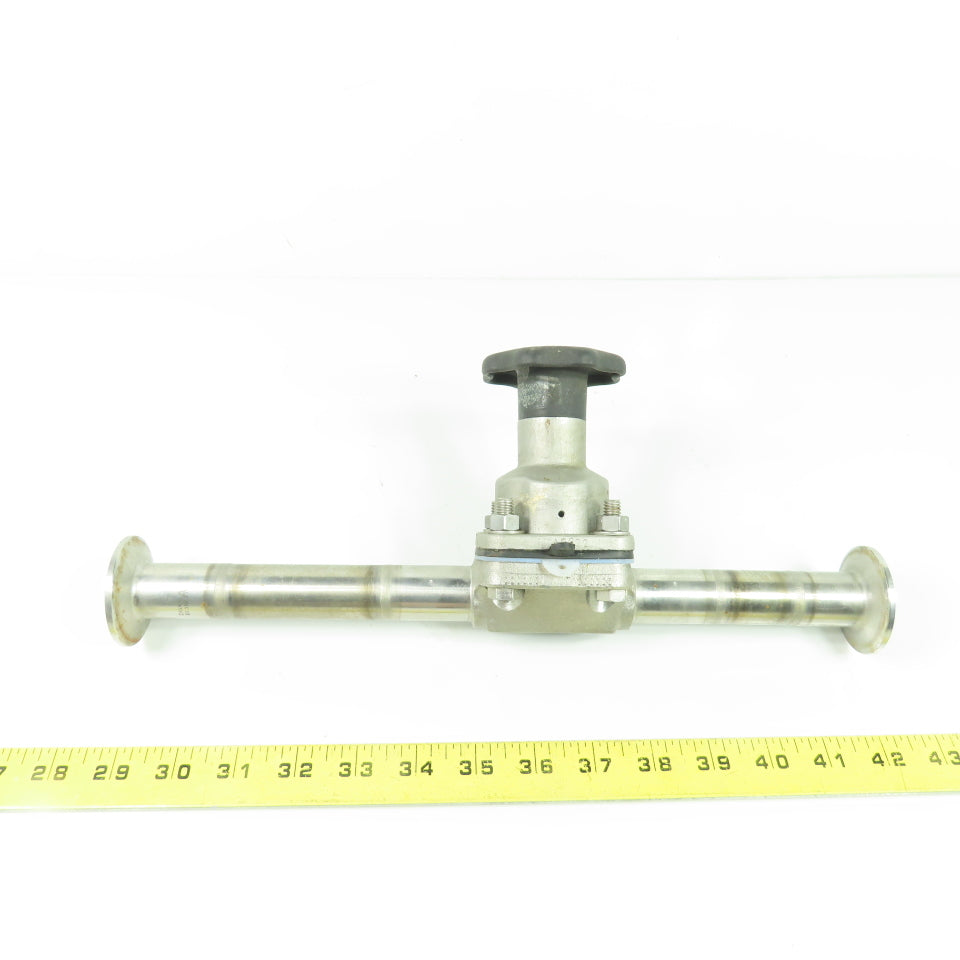ITT 2360 1" Manual Diaphragm Valve 13-1/2" OAL