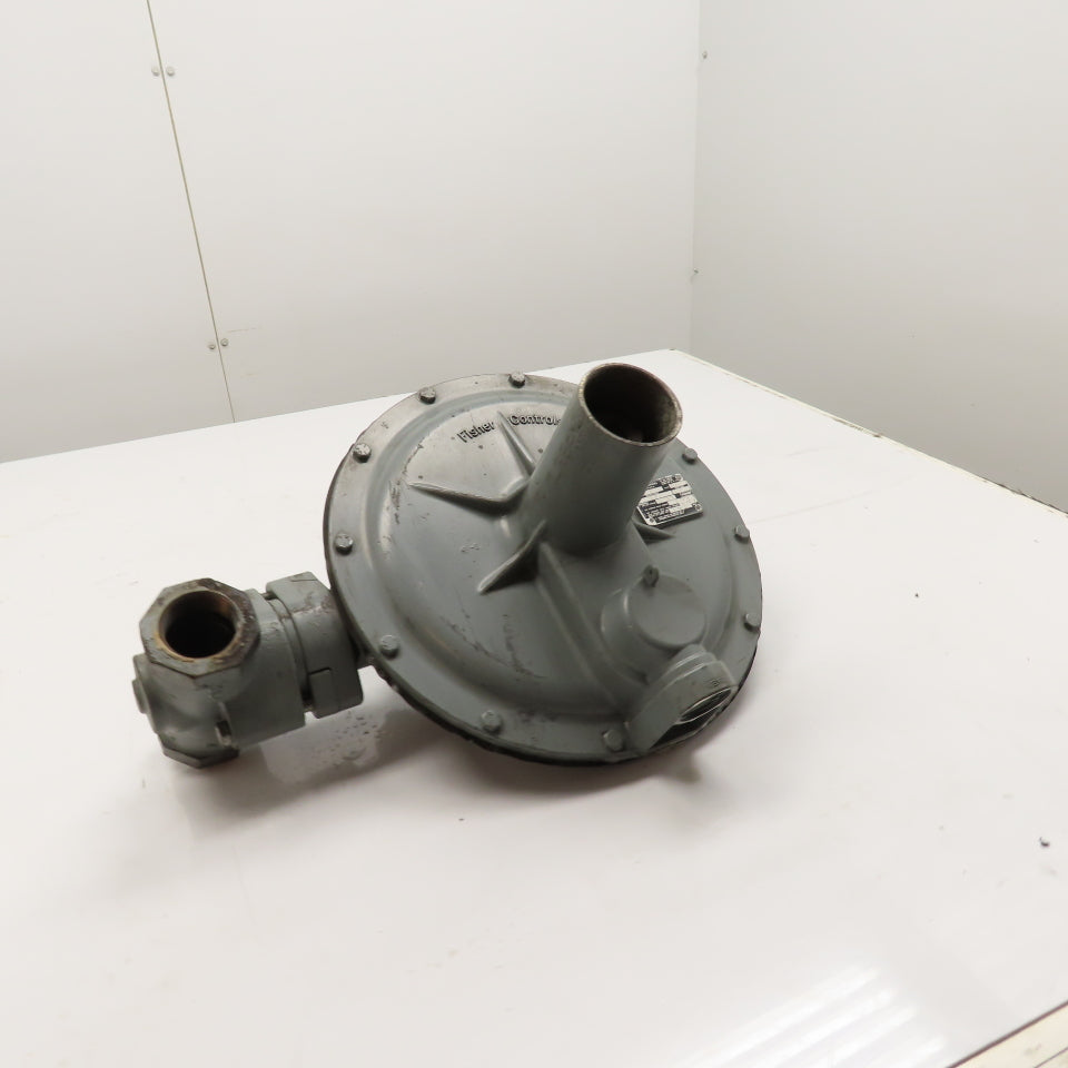 Fisher Controls S201H Gas Pressure Regulator 3/4" Port 1-2 PSIG Spring Range