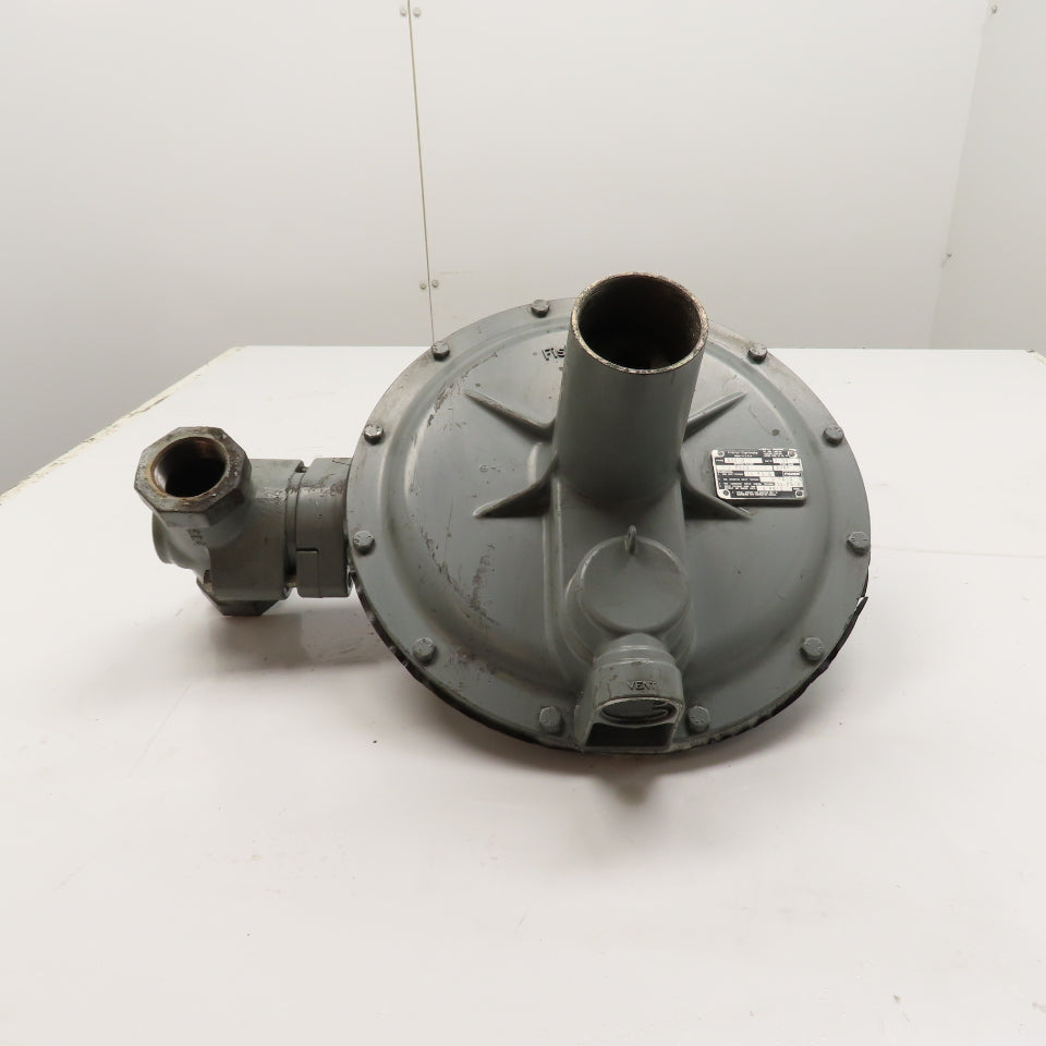 Fisher Controls S201H Gas Pressure Regulator 3/4" Port 1-2 PSIG Spring Range