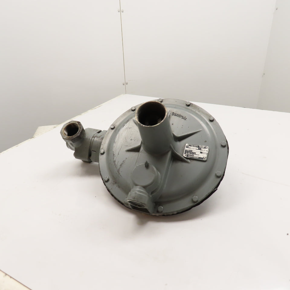 Fisher Controls S201H Gas Pressure Regulator 3/4" Port 1-2 PSIG Spring Range