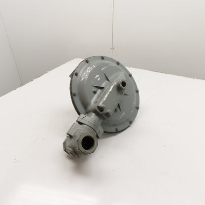 Fisher Controls S201H Gas Pressure Regulator 3/4" Port 1-2 PSIG Spring Range