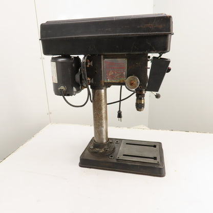 Dayton 3Z993C 13" Bench Top Drill Press 1/3HP 5-Speed 115V Tested