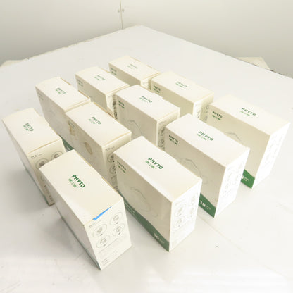 Phyto LT-C1086T Green Jiangnan Protective Masks Lot of 11 Boxes (110 Masks)