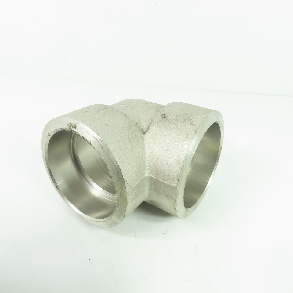 Chero F304L Stainless Steel 2" 90° Elbow Socket