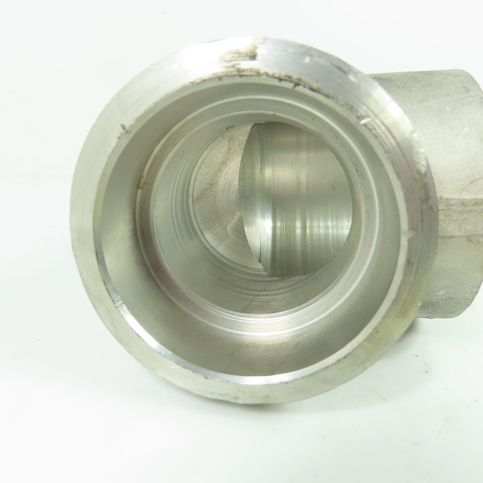 Chero F304L Stainless Steel 2" 90° Elbow Socket
