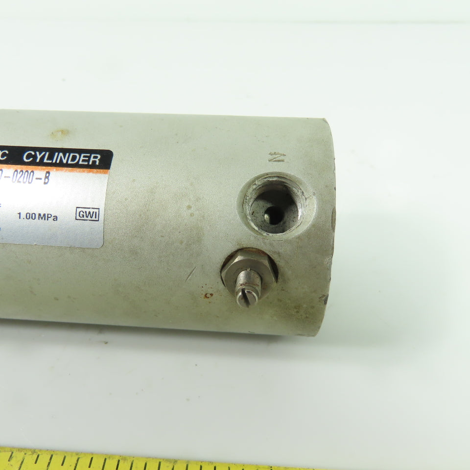 SMC NCDGUA50-0200-B Double Act Pneumatic Cylinder 50mm Bore 200mm Stroke 145PSI