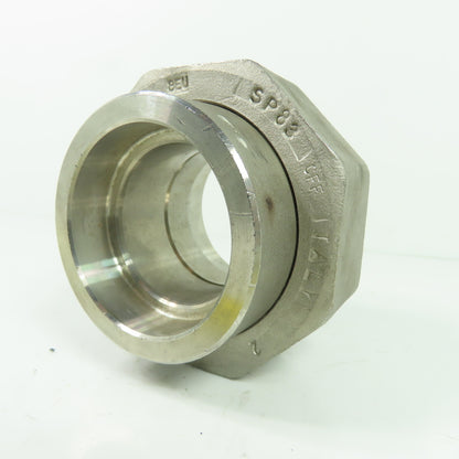 SP83 F316/L SA182 Stainless Steel 2" Union Socket Weld