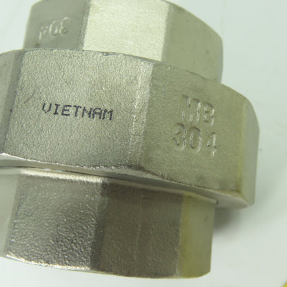 MB 304 SP114 150 2" Stainless Steel 2" Union Socket Weld