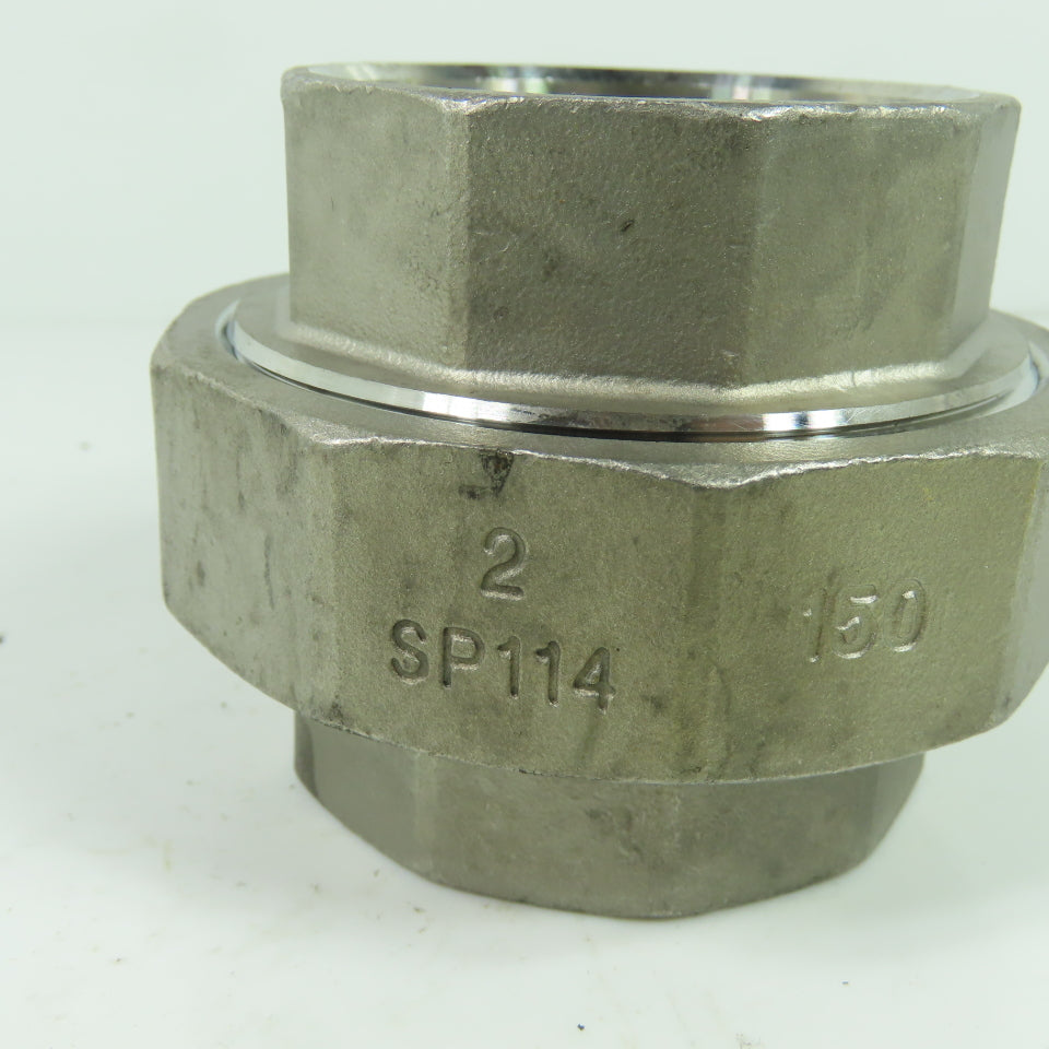 MB 304 SP114 150 2" Stainless Steel 2" Union Socket Weld