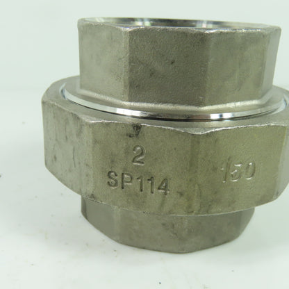 MB 304 SP114 150 2" Stainless Steel 2" Union Socket Weld