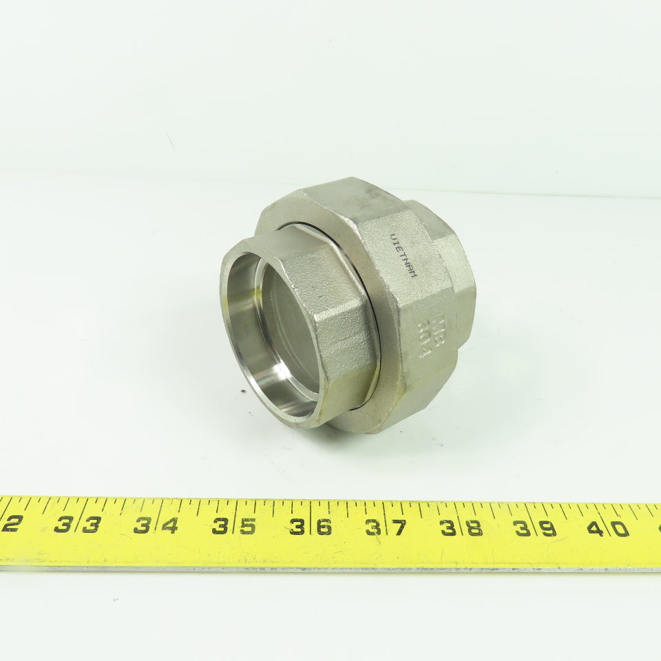 MB 304 SP114 150 2" Stainless Steel 2" Union Socket Weld