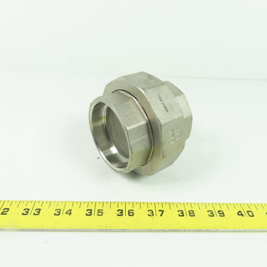 MB 304 SP114 150 2" Stainless Steel 2" Union Socket Weld